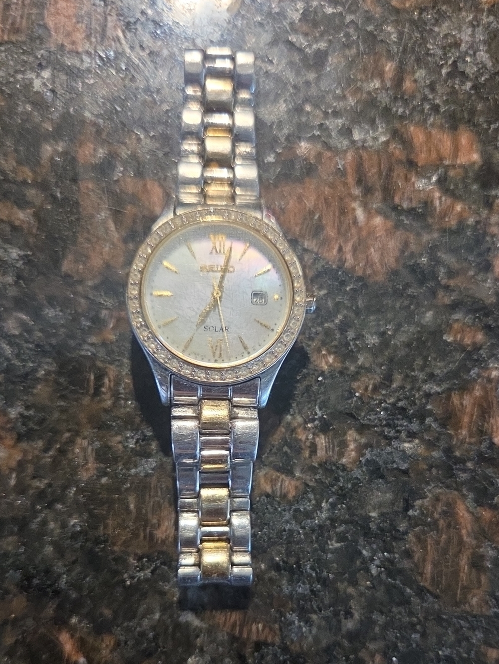 Vintage Seiko Watch Stainless Steel Band